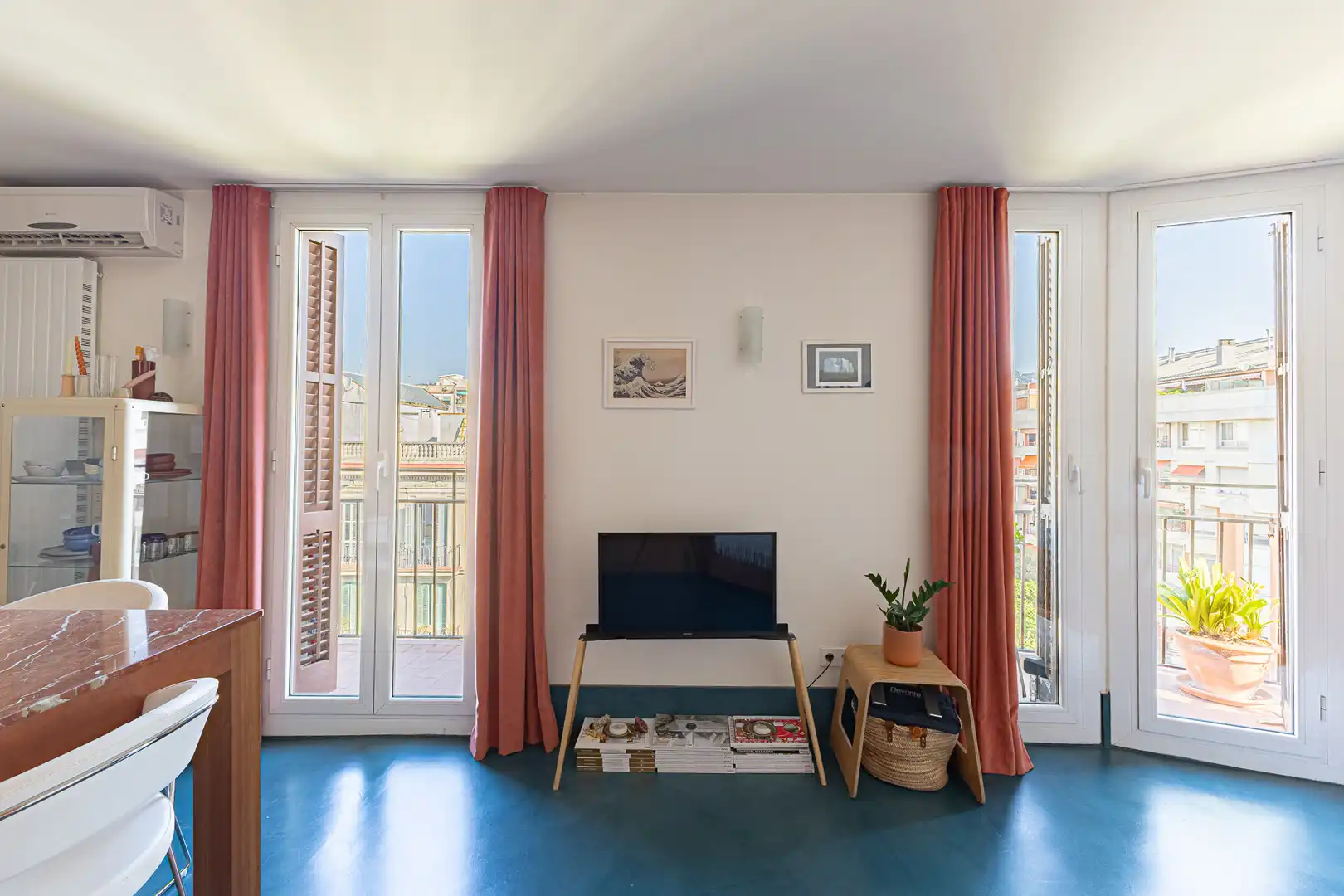 Living room of Flat for sale in Barcelona  with Heating and Balcony