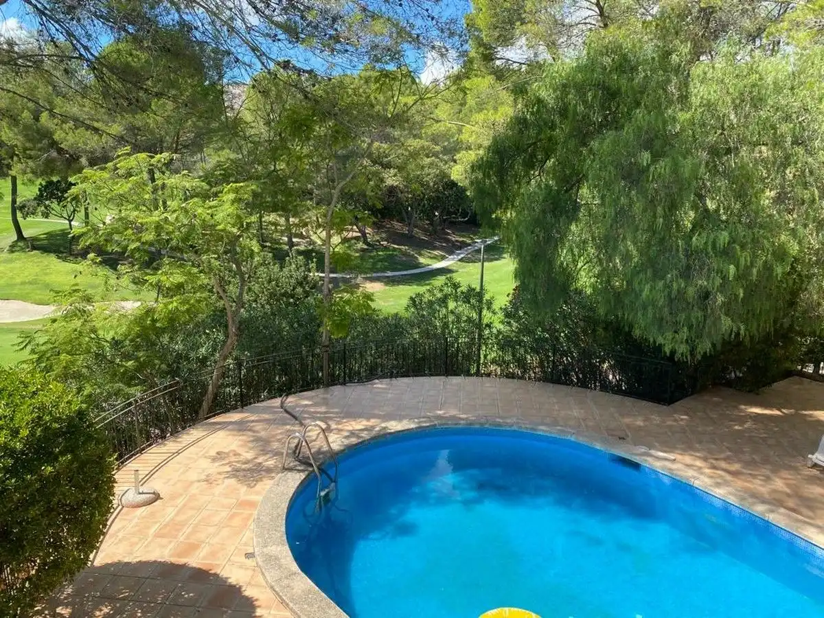 Piscina de Casa o xalet en venda en  Palma de Mallorca amb Aire condicionat, Jardí privat i Terrassa