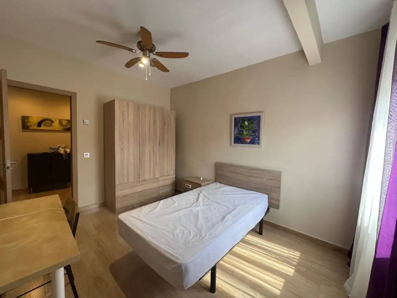 Bedroom of Flat for rent in Toledo  with Air Conditioner, Heating and Terrace