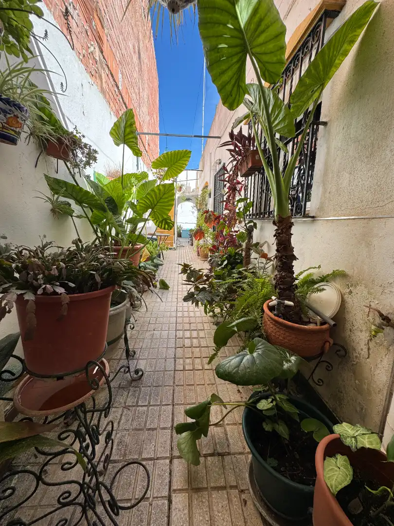 Balcony of Houses for sale in Sevilla  with Air Conditioner, Private garden and Terrace