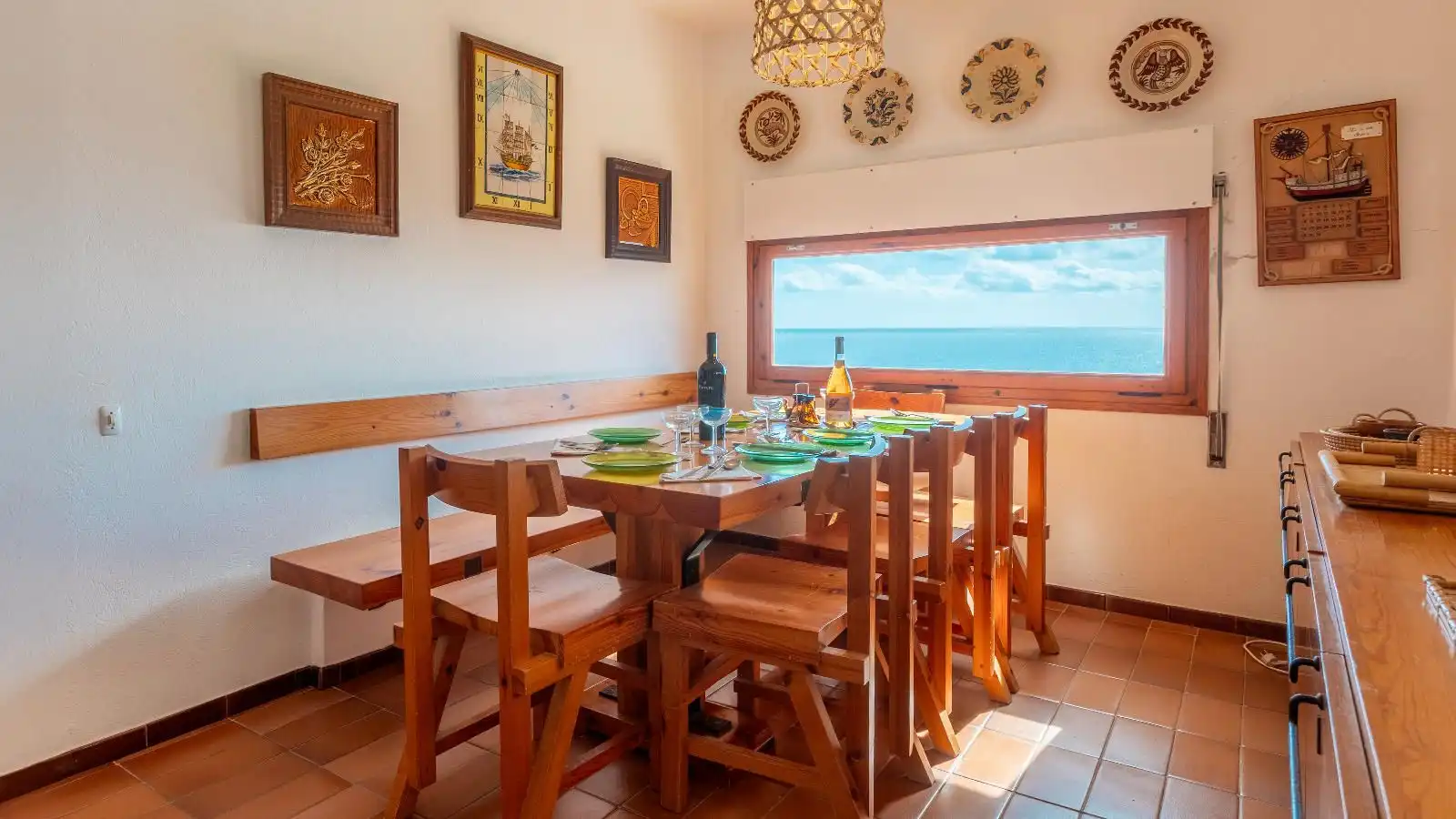 Dining room of Detached homes for rent in Palafrugell  with Heating, Private garden and Furnished