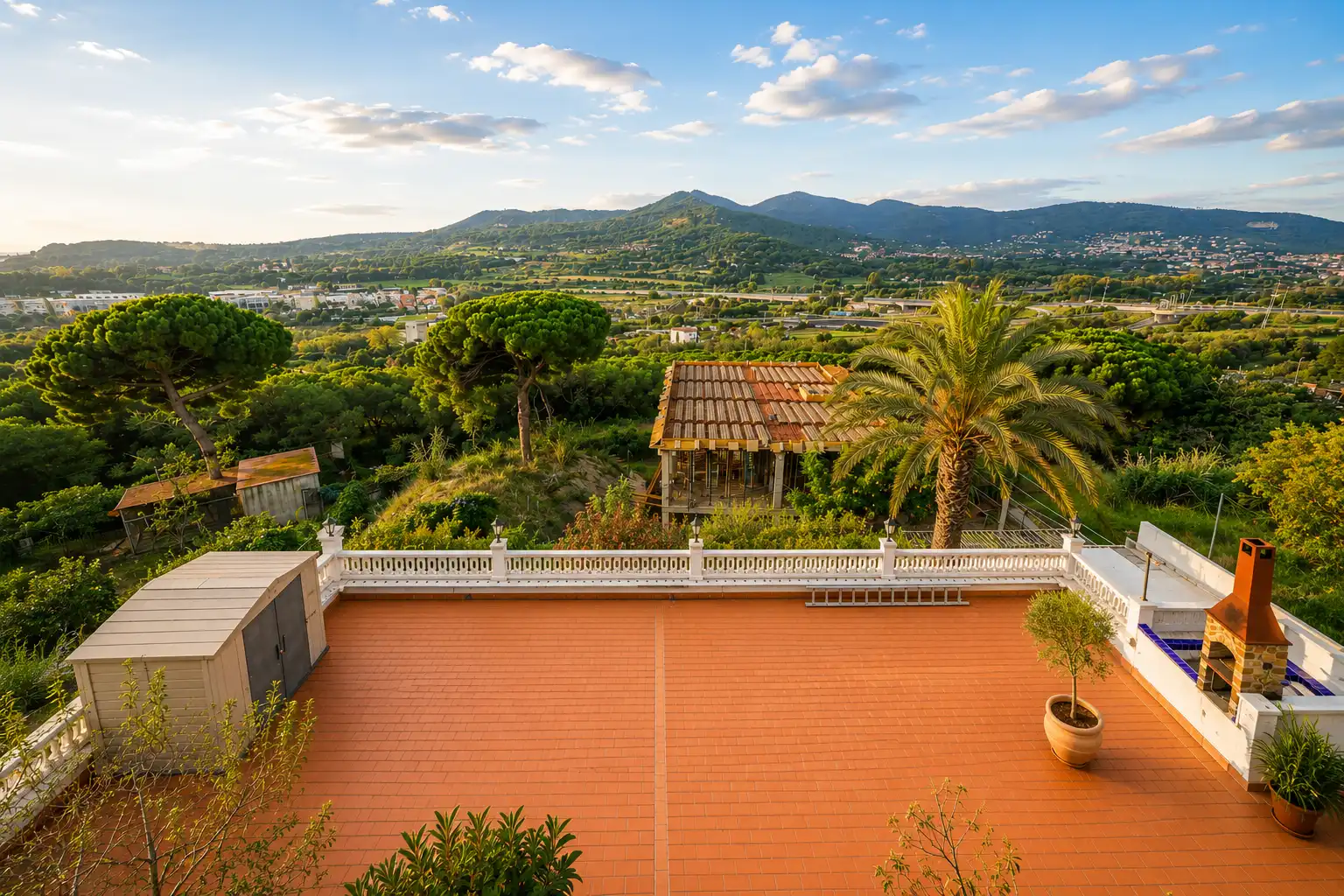 Terraza de Casa o chalet en venta en Mataró con Calefacción, Jardín privado y Terraza