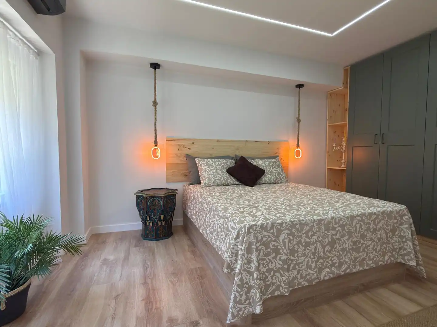 Schlafzimmer von Wohnung zum Verkauf in Madrid mit Klimaanlage, Heizung und Alarm