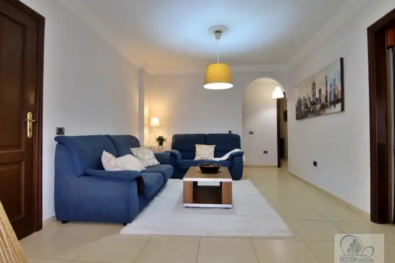 Living room of Flat for sale in San Cristóbal de la Laguna  with Terrace, Storage room and Furnished