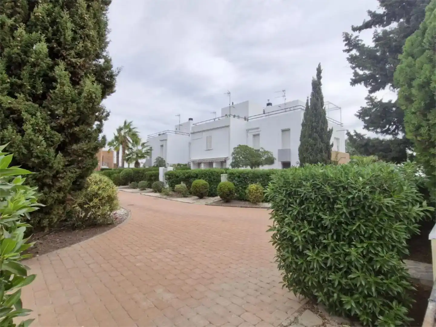 Vista exterior de Casa adosada en venta en Vera con Aire acondicionado, Jardín privado y Trastero