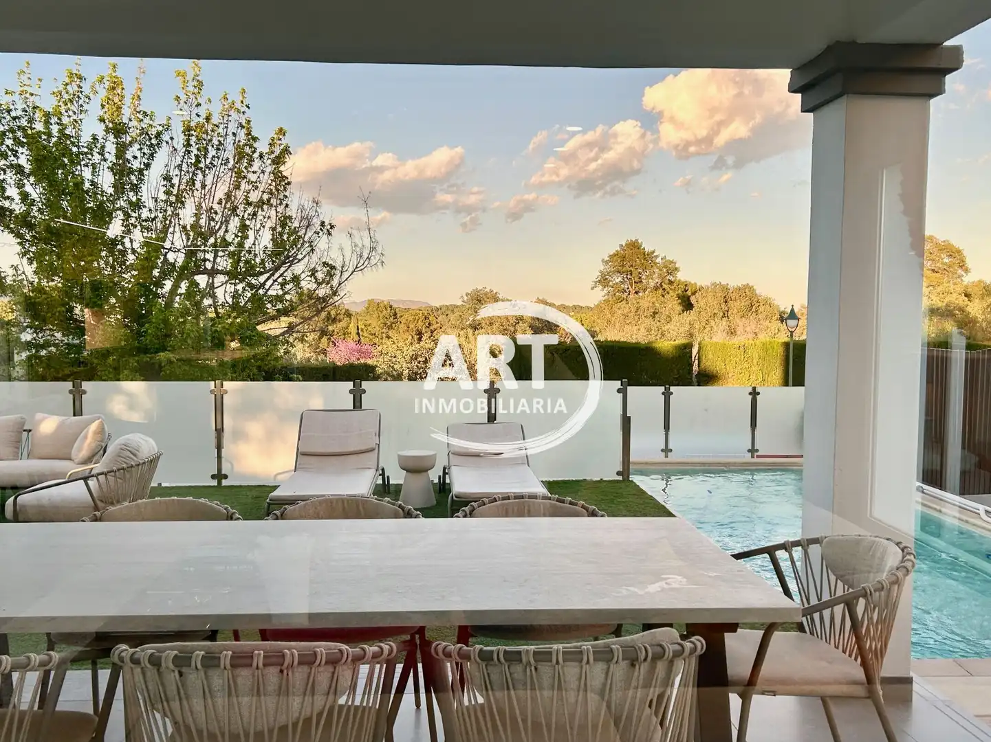 Terrassa de Casa o xalet en venda en Bétera amb Aire condicionat, Calefacció i Jardí privat