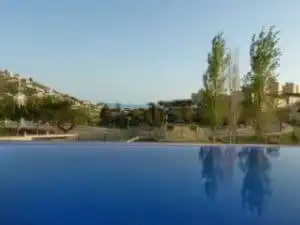 Piscina de Apartament en venda en Oropesa del Mar / Orpesa amb Aire condicionat, Jardí privat i Terrassa