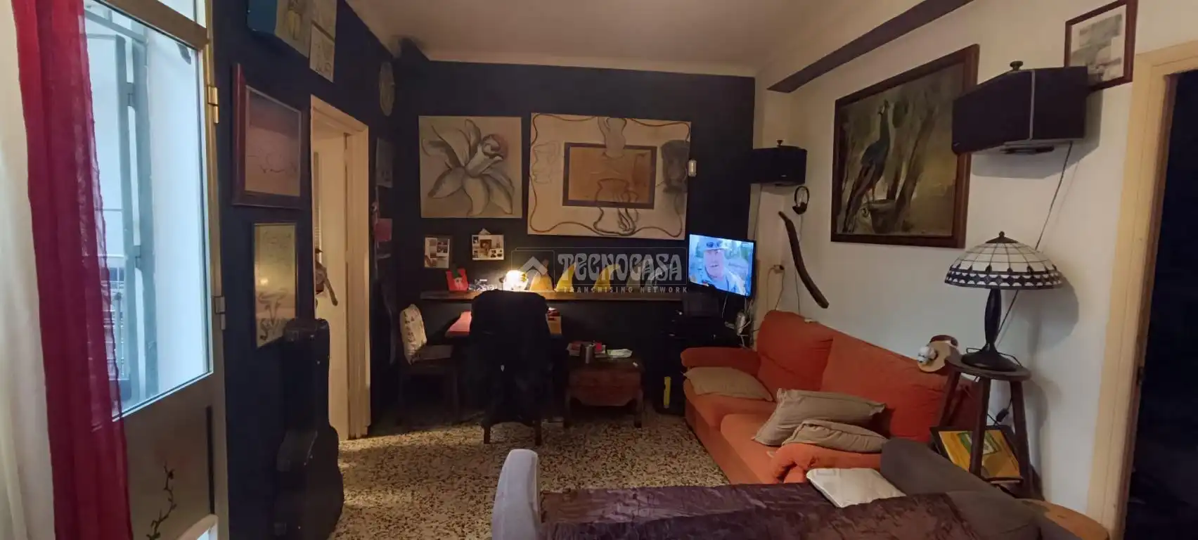 Sala de estar de Casa adosada en venta en Dos Hermanas