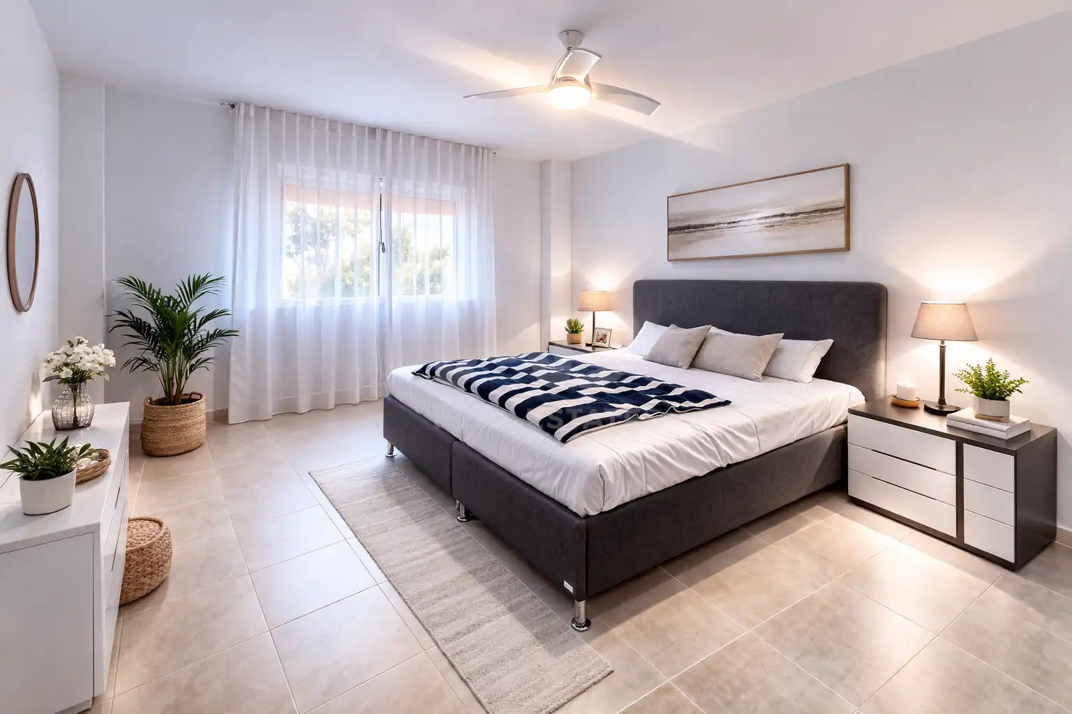 Bedroom of Houses for sale in Elche / Elx  with Air Conditioner, Heating and Terrace