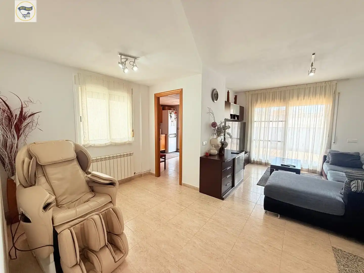 Living room of Attic for sale in La Ràpita  with Heating, Terrace and Balcony