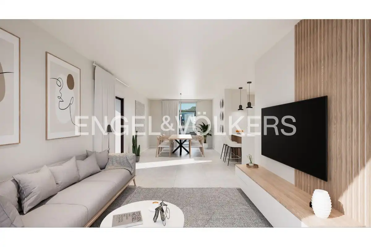 Sala de estar de Apartamento en venta en Pilar de la Horadada con Aire acondicionado, Calefacción y Terraza