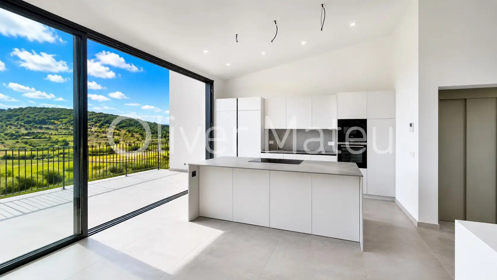 Kitchen of Duplexes for sale in Marratxí  with Air Conditioner, Private garden and Parquet flooring