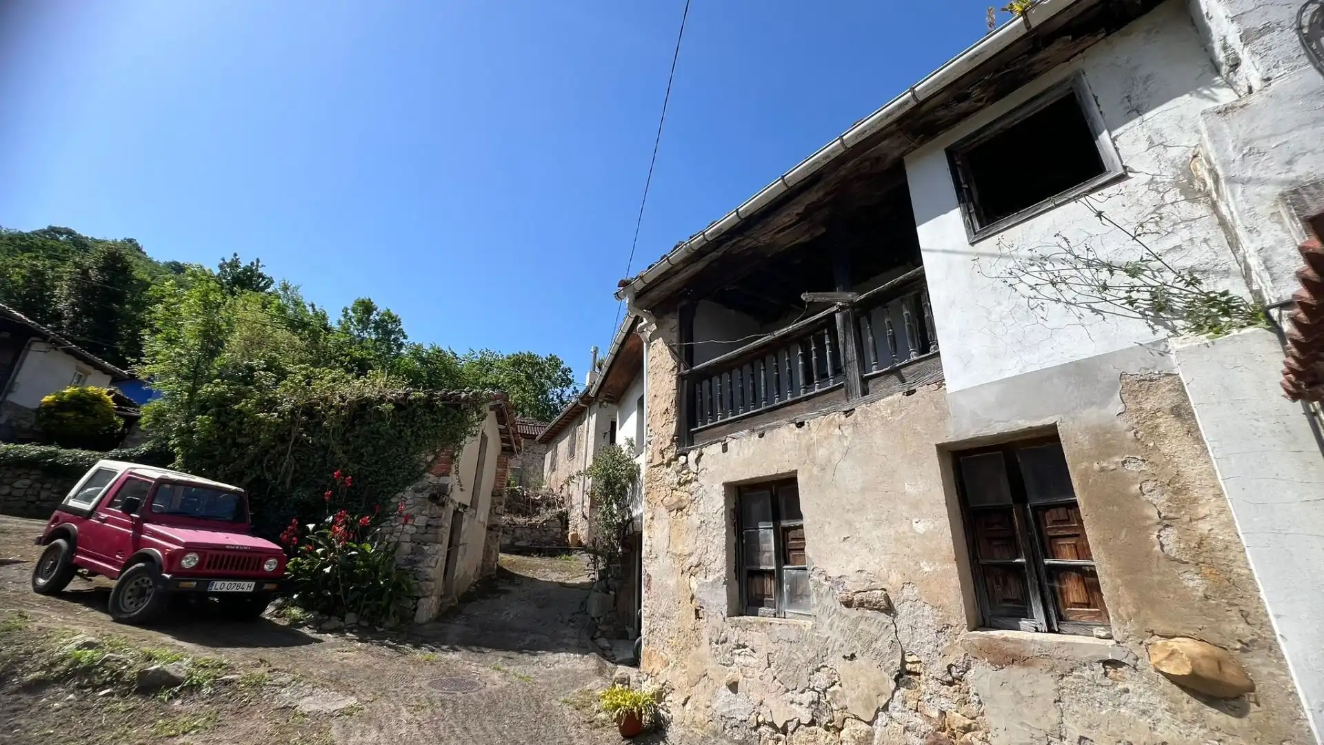 Vista exterior de Casa o xalet en venda en Amieva