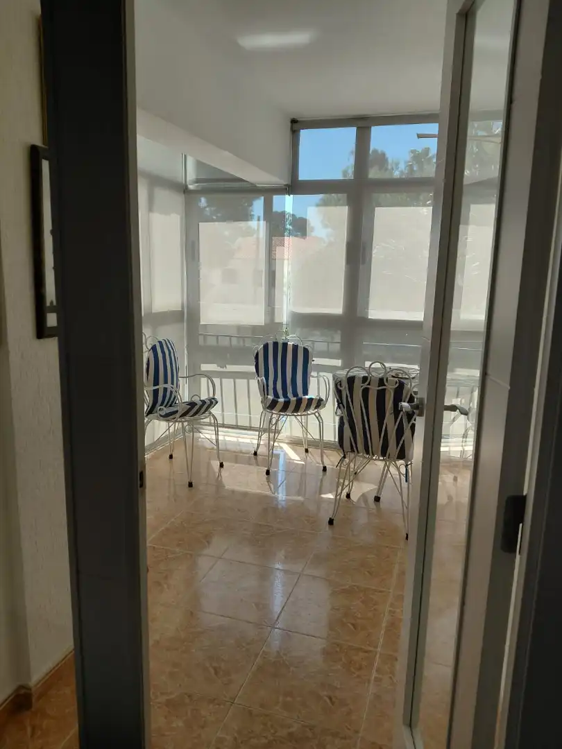 Terrassa de Apartament de lloguer en Benicasim / Benicàssim amb Terrassa, Moblat i Es permeten mascotes