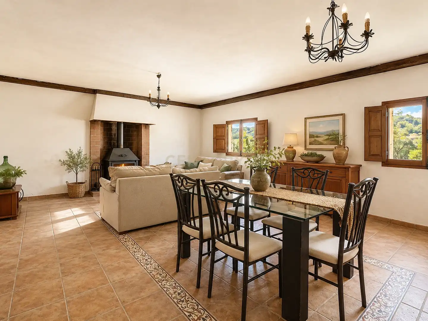 Comedor de Casa o chalet en venta en Casabermeja con Trastero y Amueblado