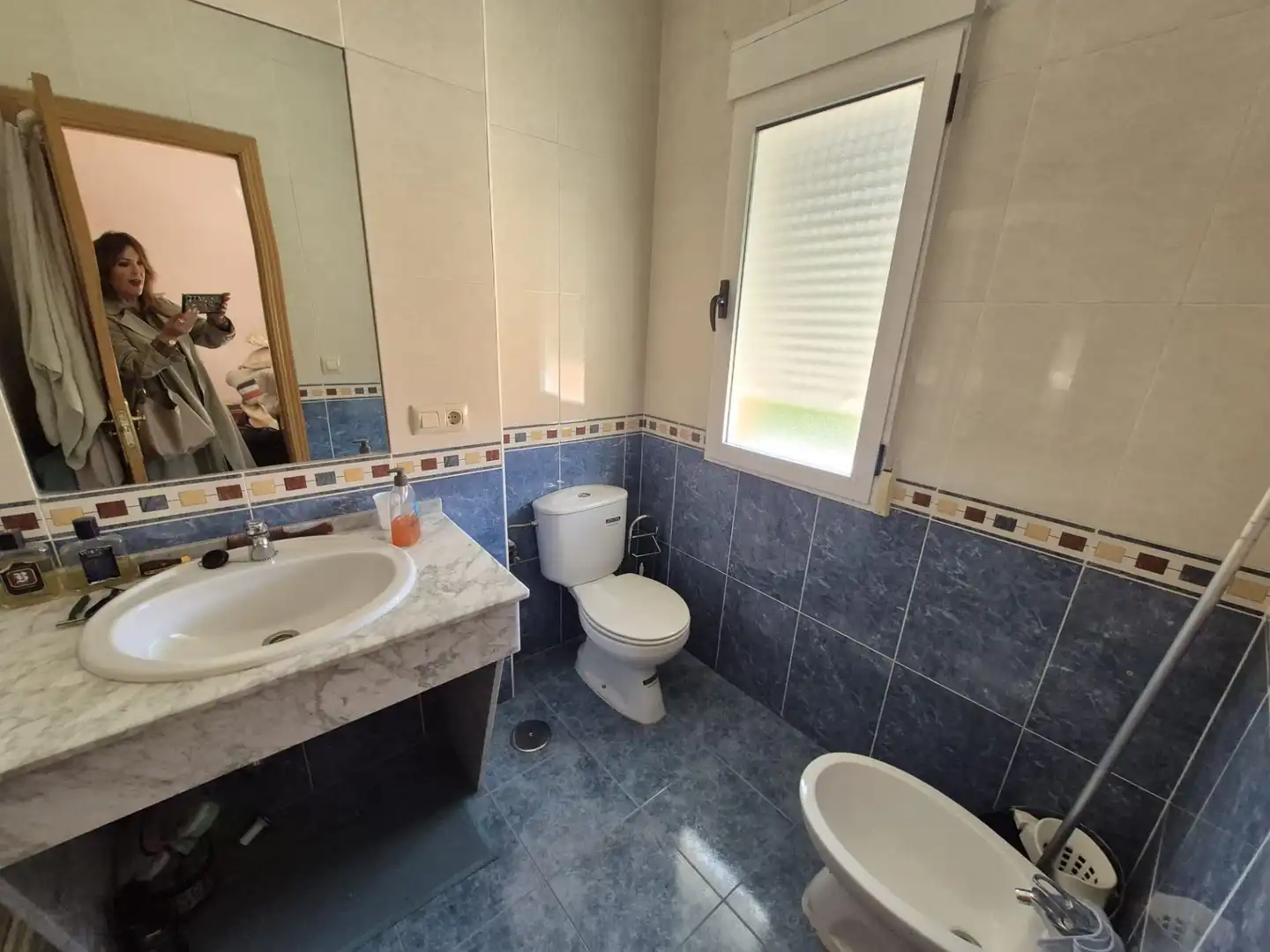 Badezimmer von Haus oder Chalet zum Verkauf in Poblete mit Heizung