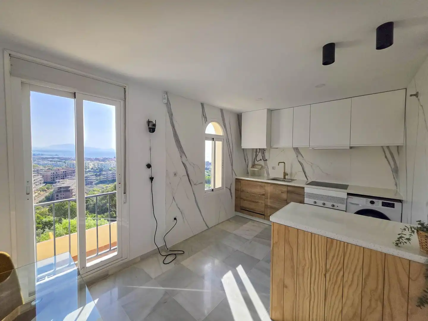 Kitchen of Attic for sale in Manilva  with Air Conditioner, Terrace and Furnished