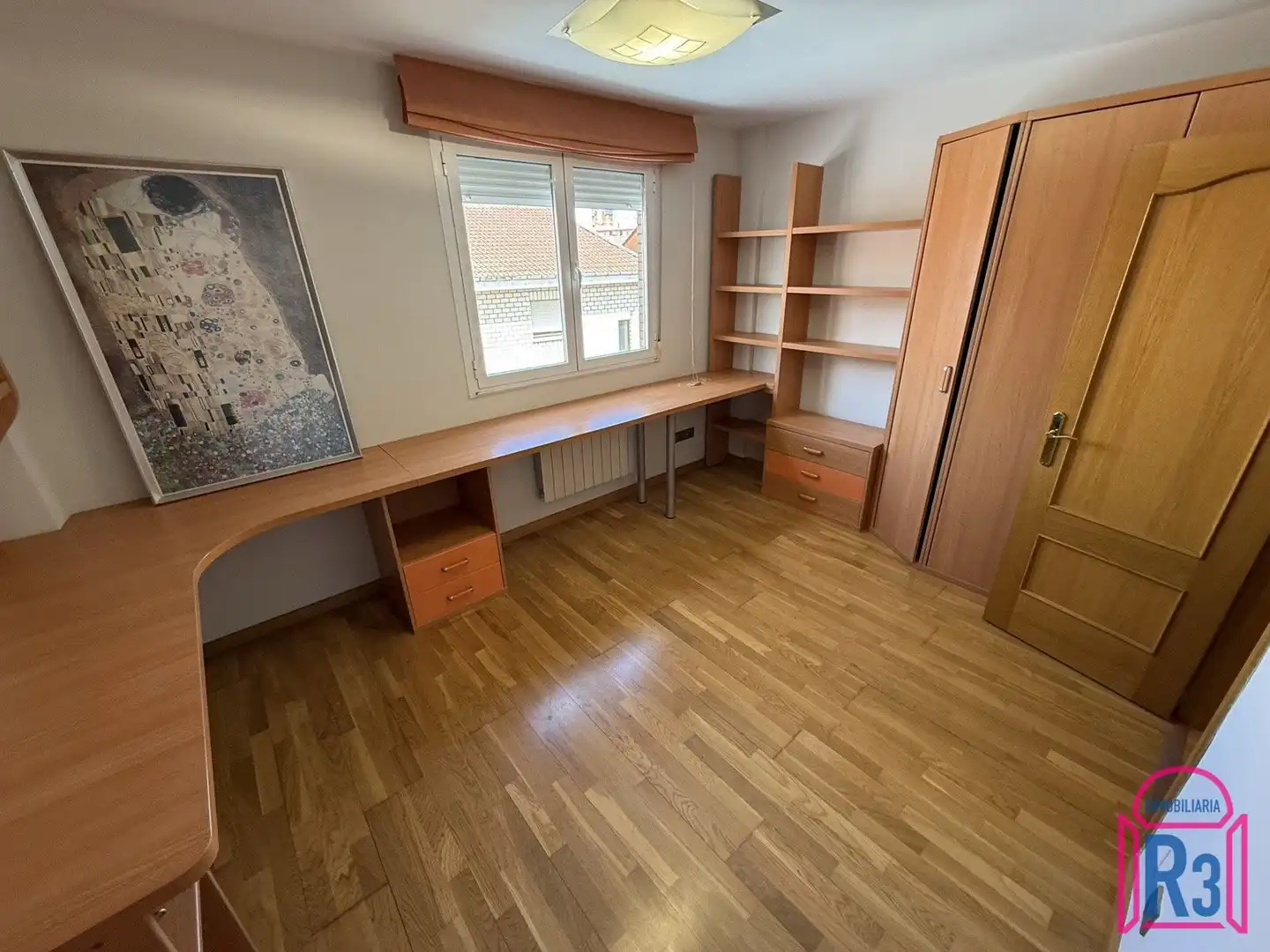 Schlafzimmer von Wohnung zur Miete in León Capital  mit Heizung, Terrasse und Abstellraum