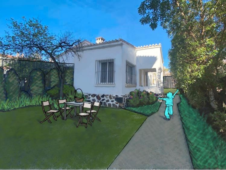 Jardín de Casa o chalet en venta en Málaga Capital con Jardín privado