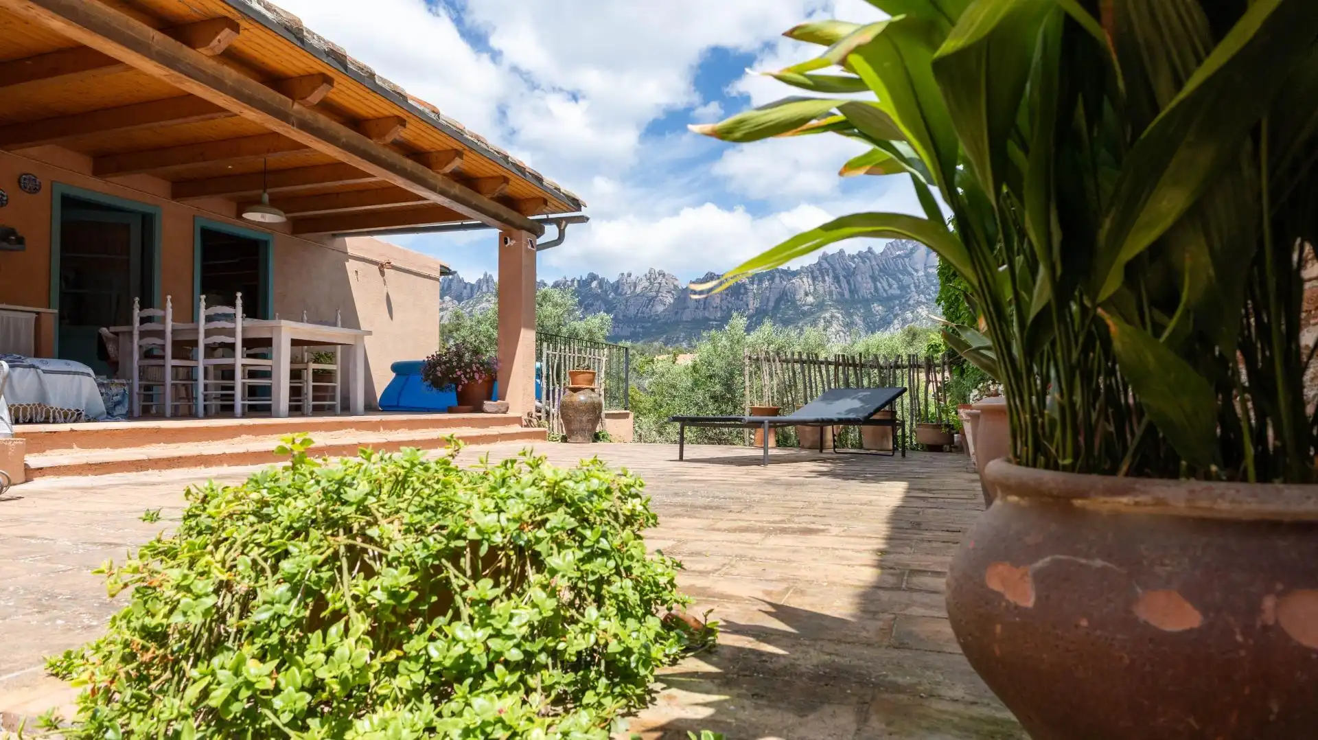 Terraza de Finca rústica en venta en El Bruc con Calefacción y Terraza