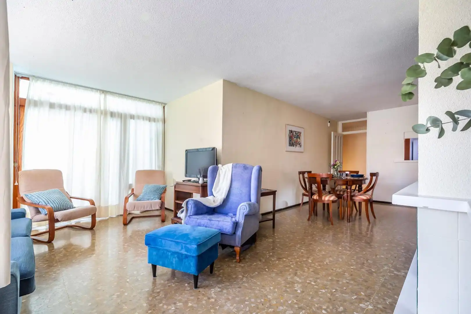 Sala de estar de Piso en venta en Torremolinos con Aire acondicionado, Jardín privado y Terraza