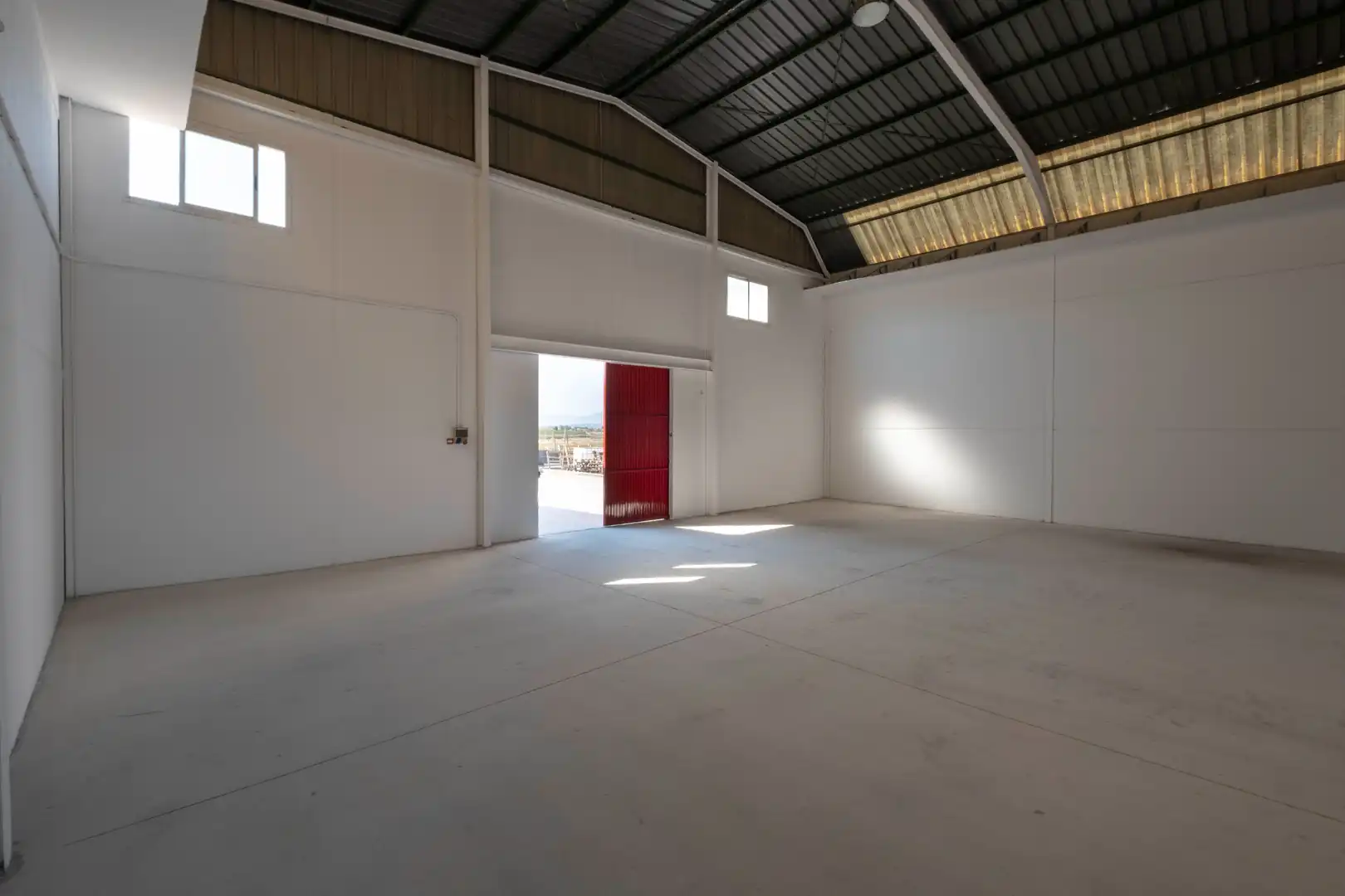 Vista exterior de Nau industrial de lloguer en Lorquí