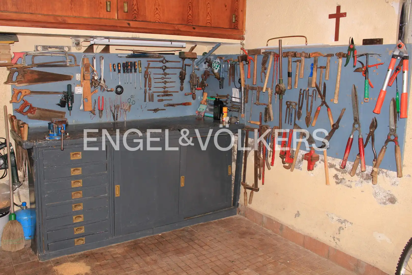 Cocina de Casa o chalet en venta en Cabanillas de la Sierra con Calefacción, Jardín privado y Piscina