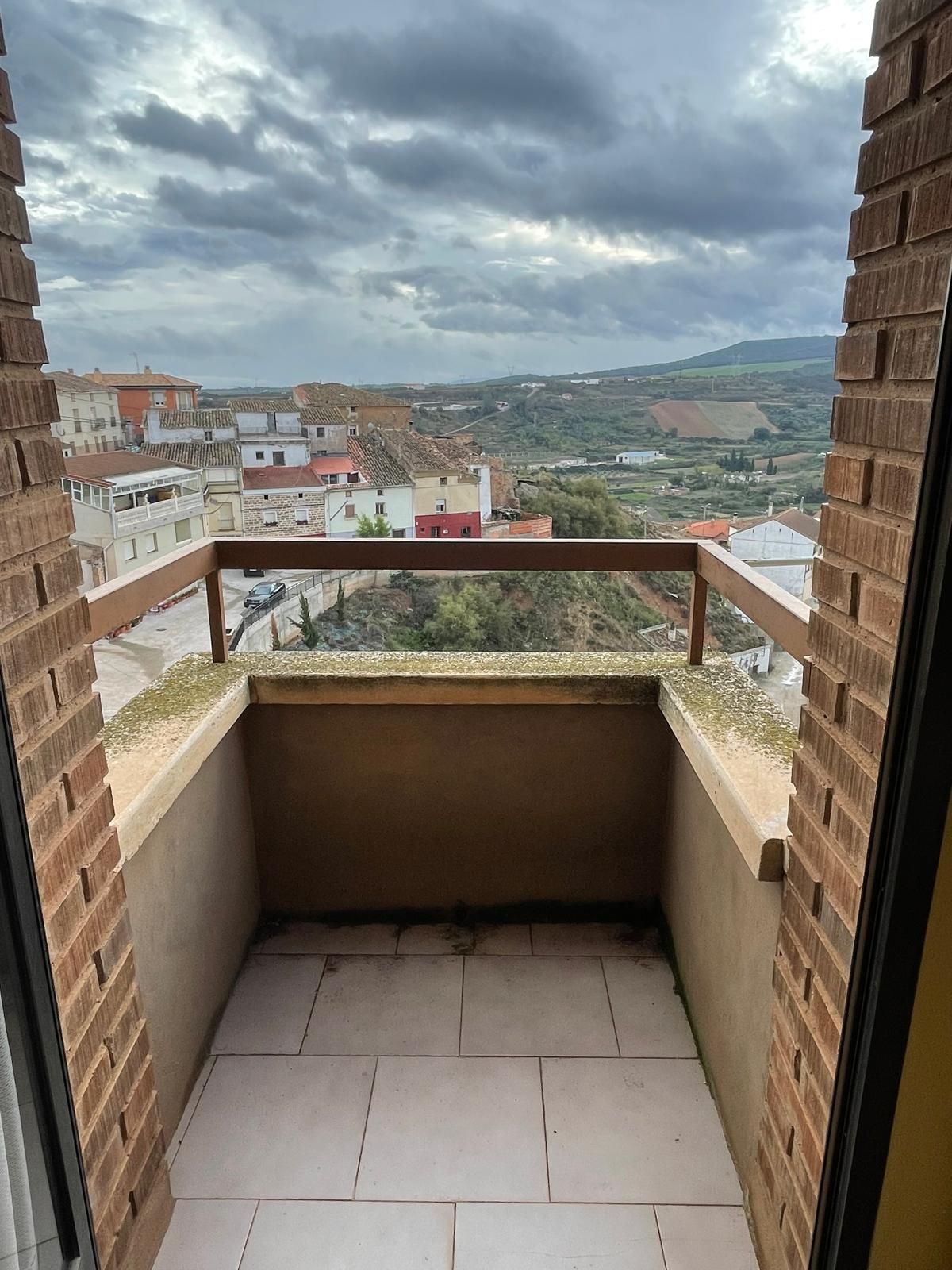 Balcony of Flat for sale in Ausejo  with Heating, Terrace and Storage room