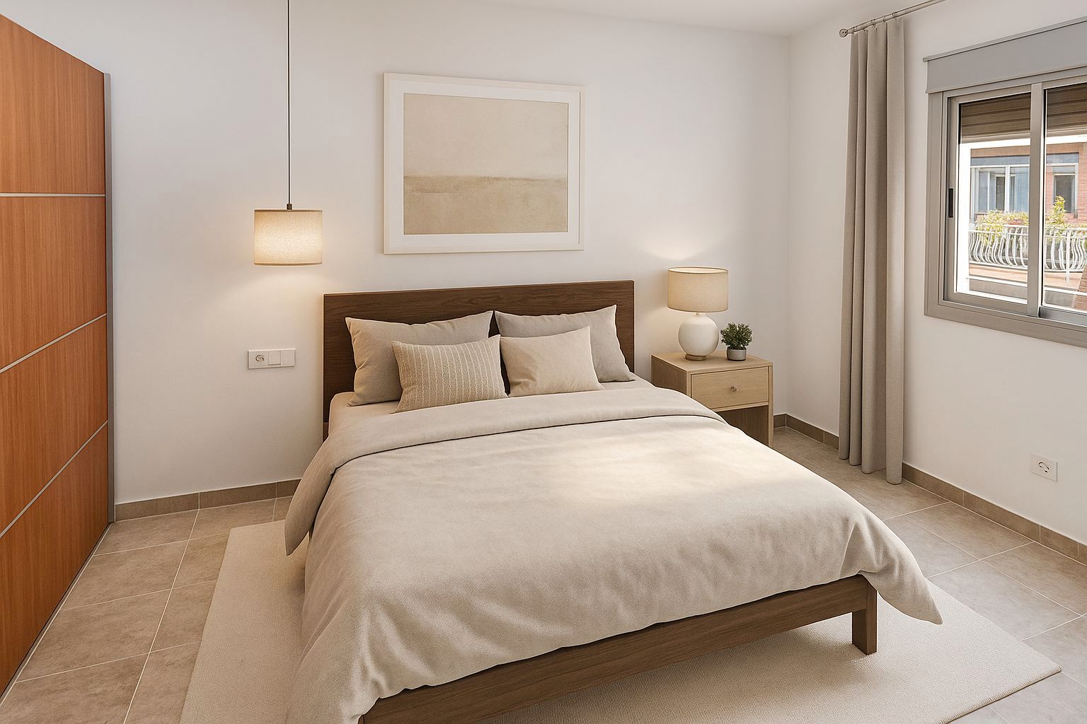 Bedroom of Flat for sale in Santa Coloma de Gramenet