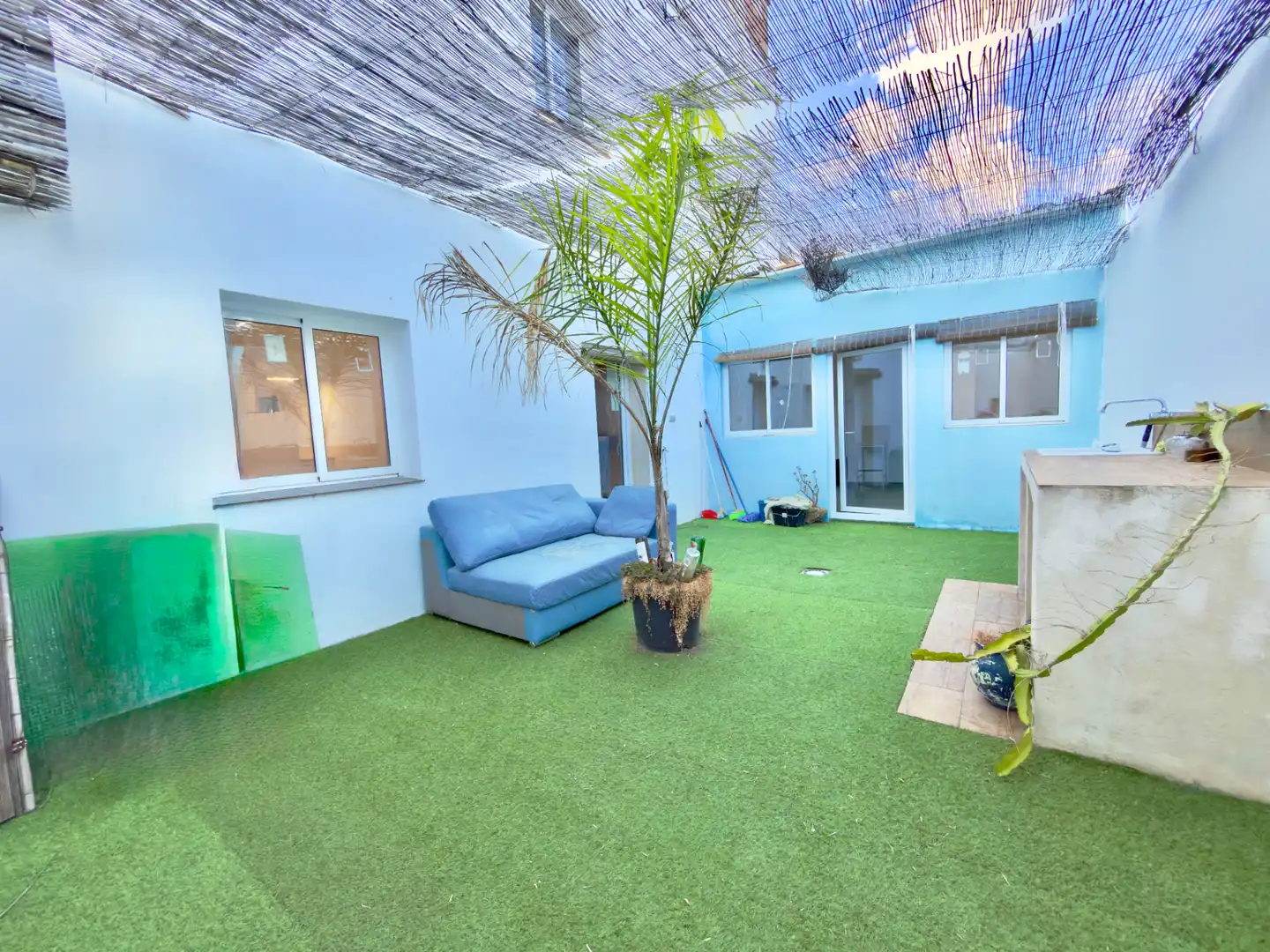 Terrace of Ground floor for sale in Bornos  with Air Conditioner, Private garden and Furnished