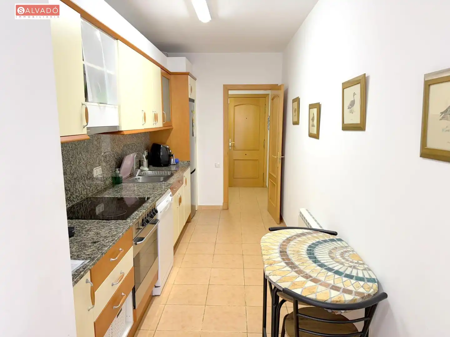 Kitchen of Flat for rent in Calafell  with Air Conditioner, Heating and Private garden