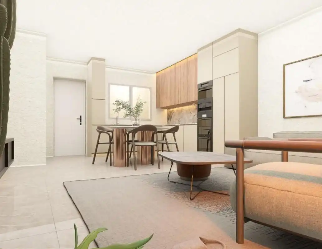 Sala de estar de Apartamento en venta en Pilar de la Horadada con Aire acondicionado, Calefacción y Jardín privado