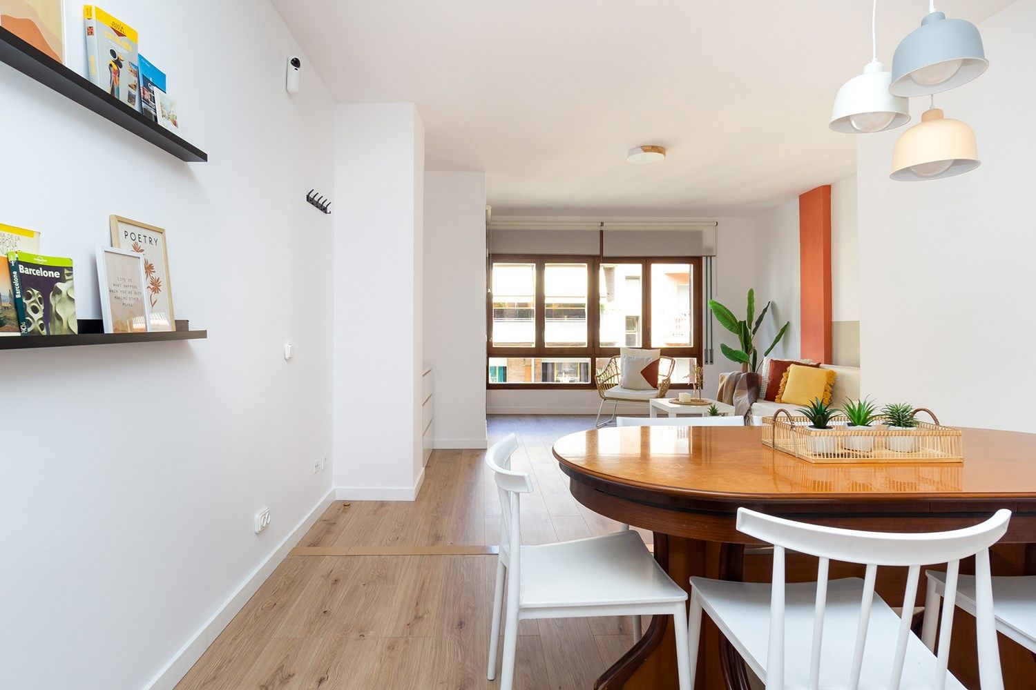 Dining room of Flat for sale in Girona Capital  with Heating, Terrace and Balcony