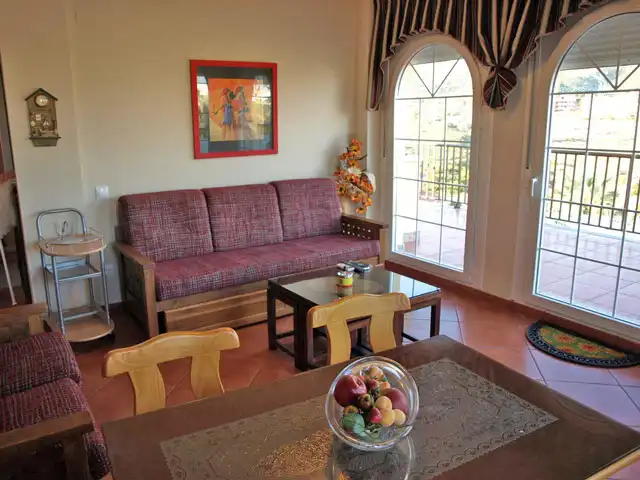 Sala de estar de Casa o chalet de alquiler en Peñíscola / Peníscola con Aire acondicionado, Calefacción y Jardín privado