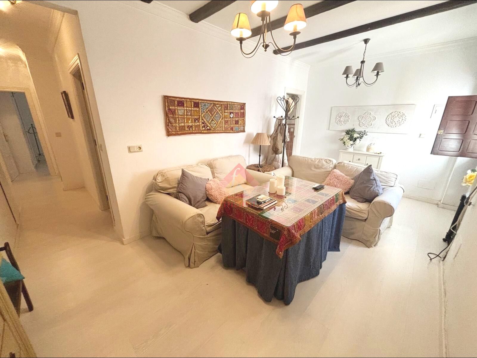 Living room of Planta baja for sale in Ronda  with Air Conditioner, Heating and Parquet flooring