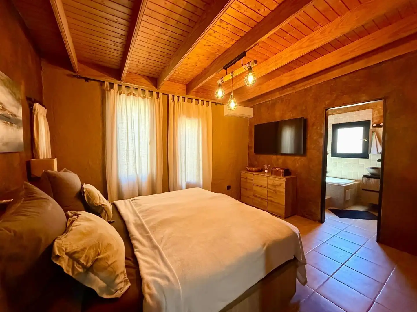 Habitación de Finca rústica en venta en Telde con Aire acondicionado, Calefacción y Jardín privado