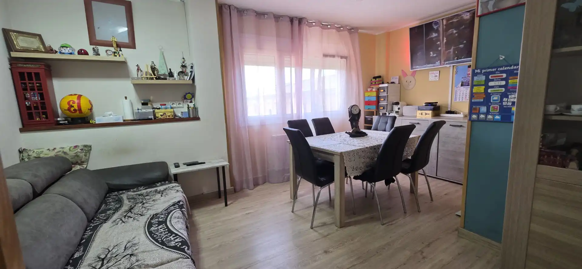 Dining room of Flat for sale in Terrassa  with Heating and Parquet flooring