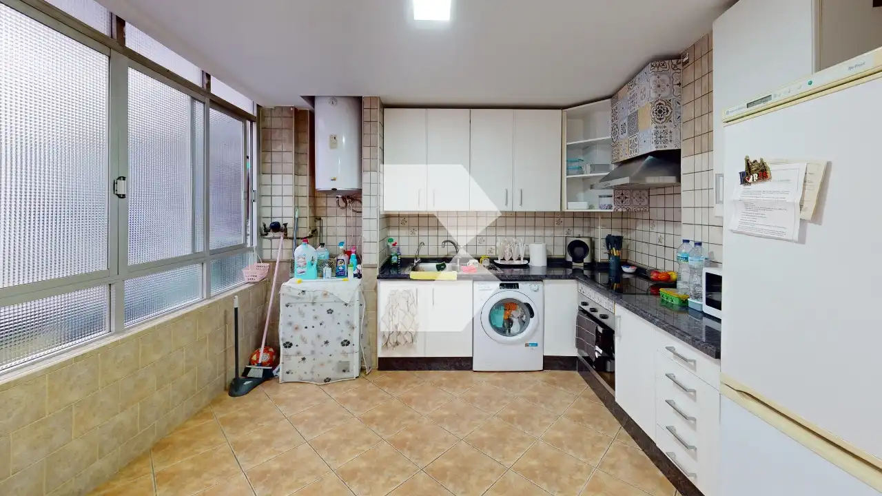 Kitchen of Flat for sale in Alicante / Alacant  with Air Conditioner, Parquet flooring and Terrace
