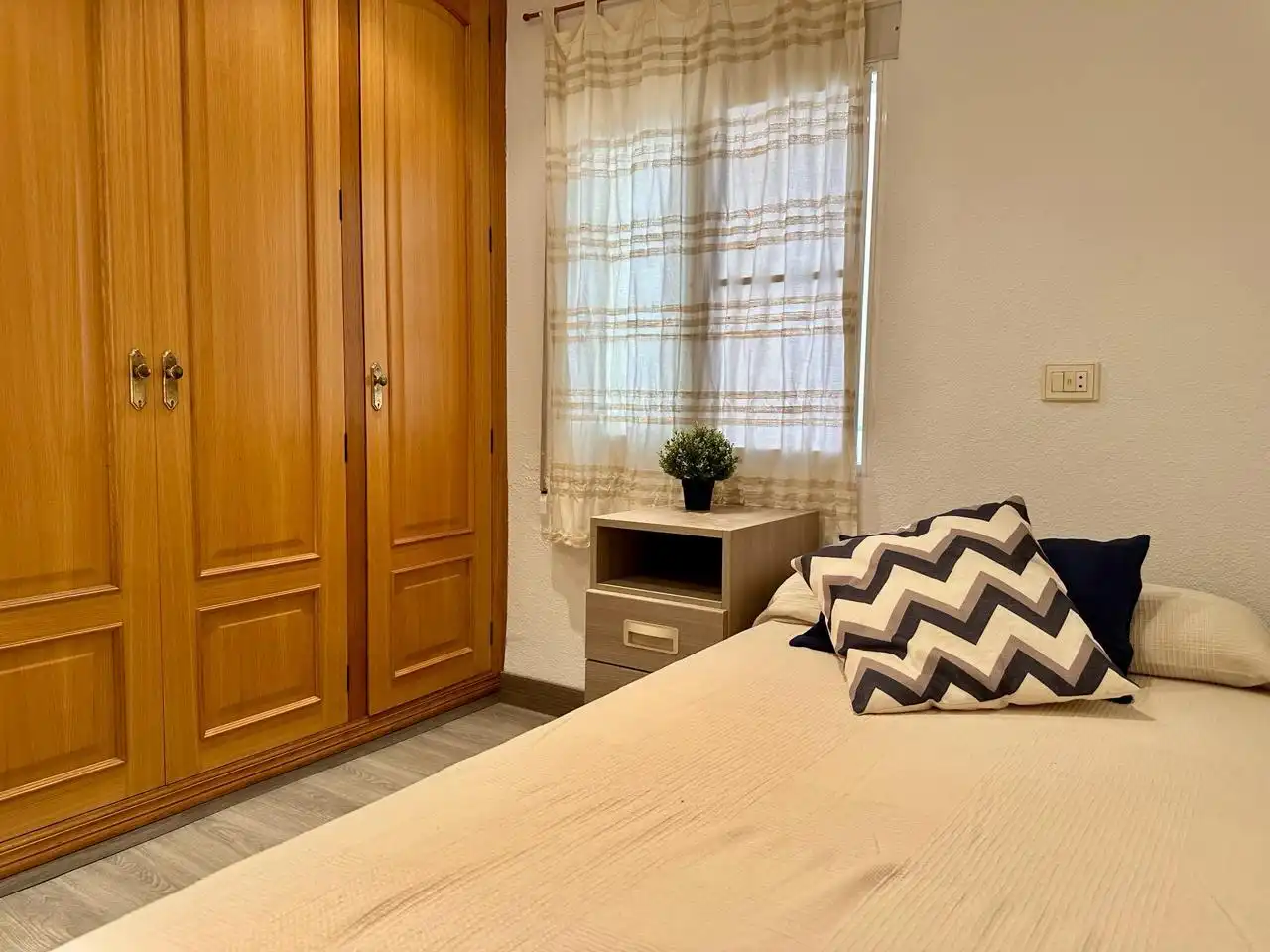 Bedroom of Flat for rent in Castellón de la Plana / Castelló de la Plana  with Heating, Furnished and Oven