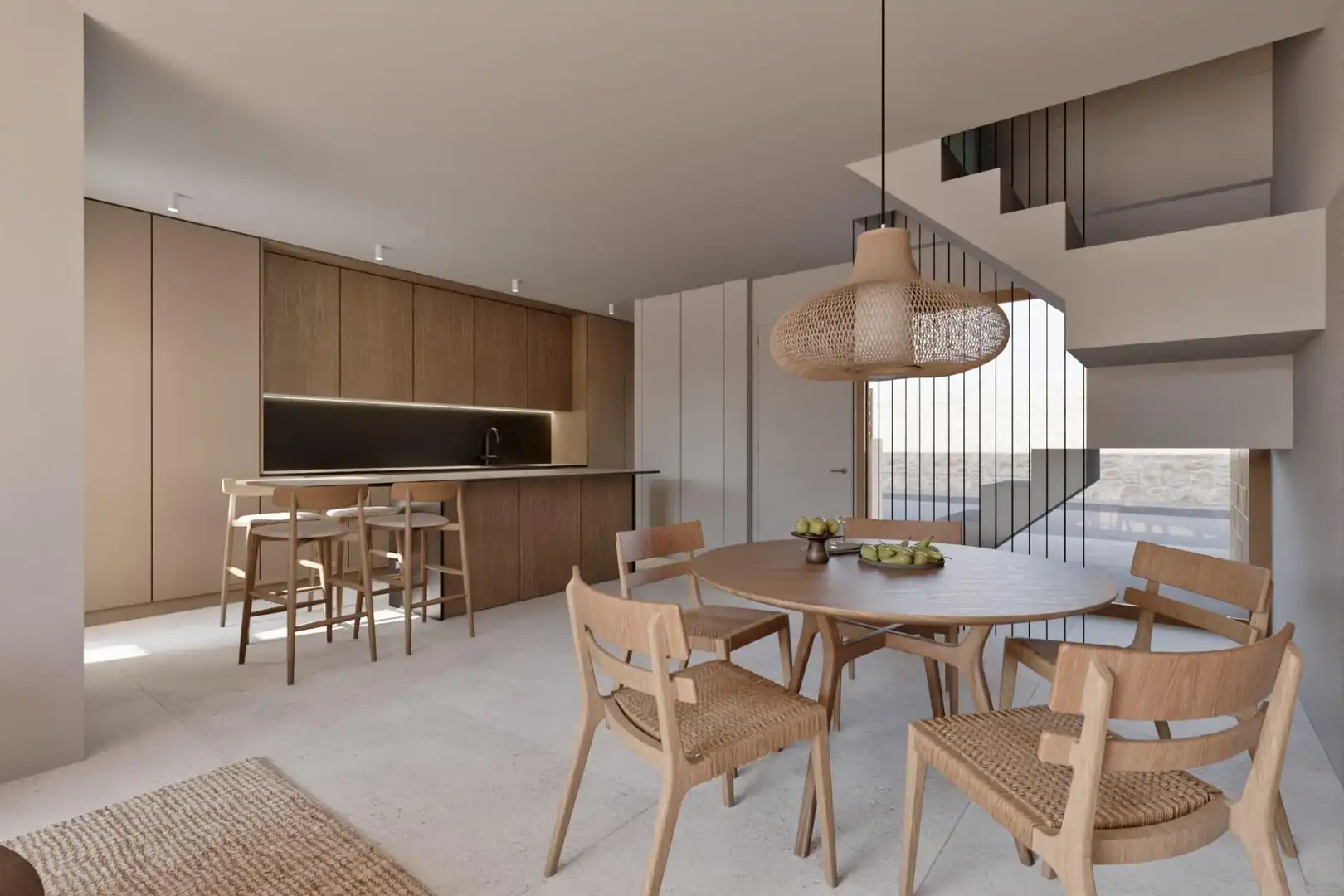 Cocina de Casa adosada en venta en Ponent