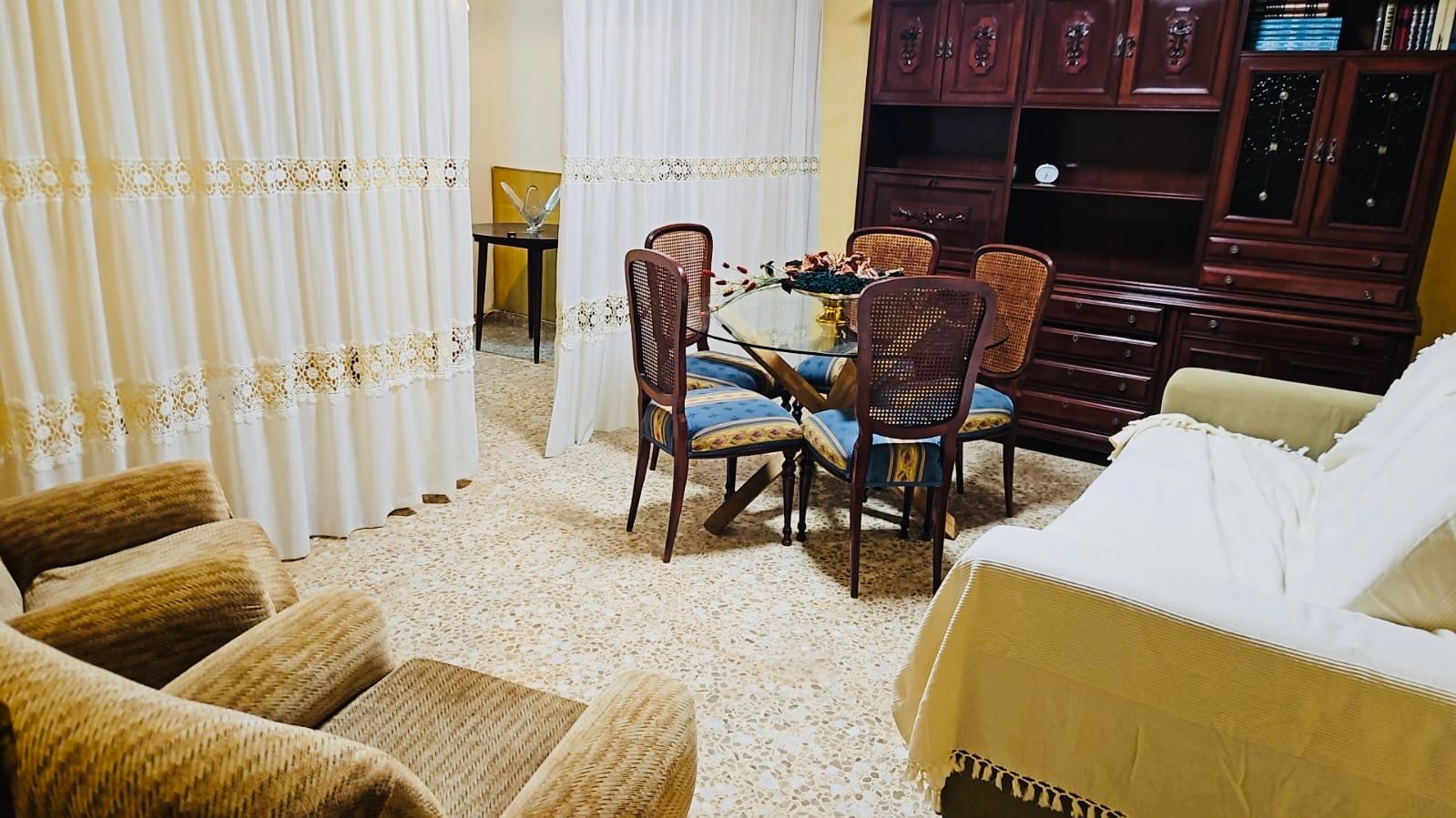 Menjador de Casa adosada en venda en Pego amb Aire condicionat, Calefacció i Terrassa