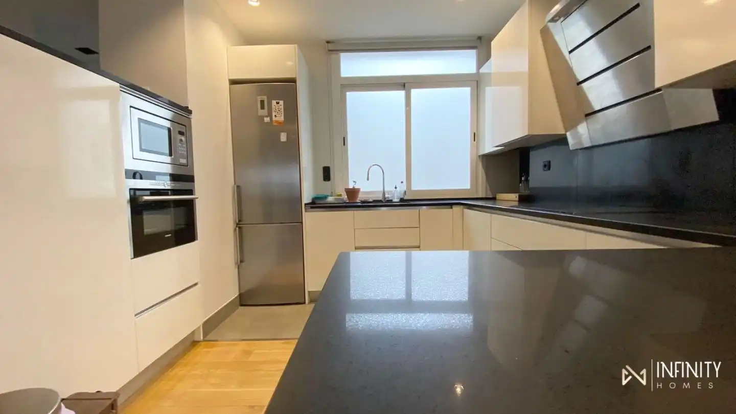 Cocina de Piso de alquiler en Bilbao  con Calefacción, Terraza y Balcón