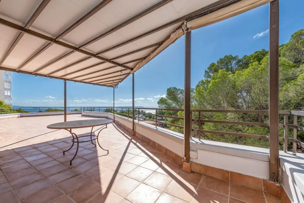 Terrasse von Dachboden zum Verkauf in Calvià mit Klimaanlage, Heizung und Terrasse