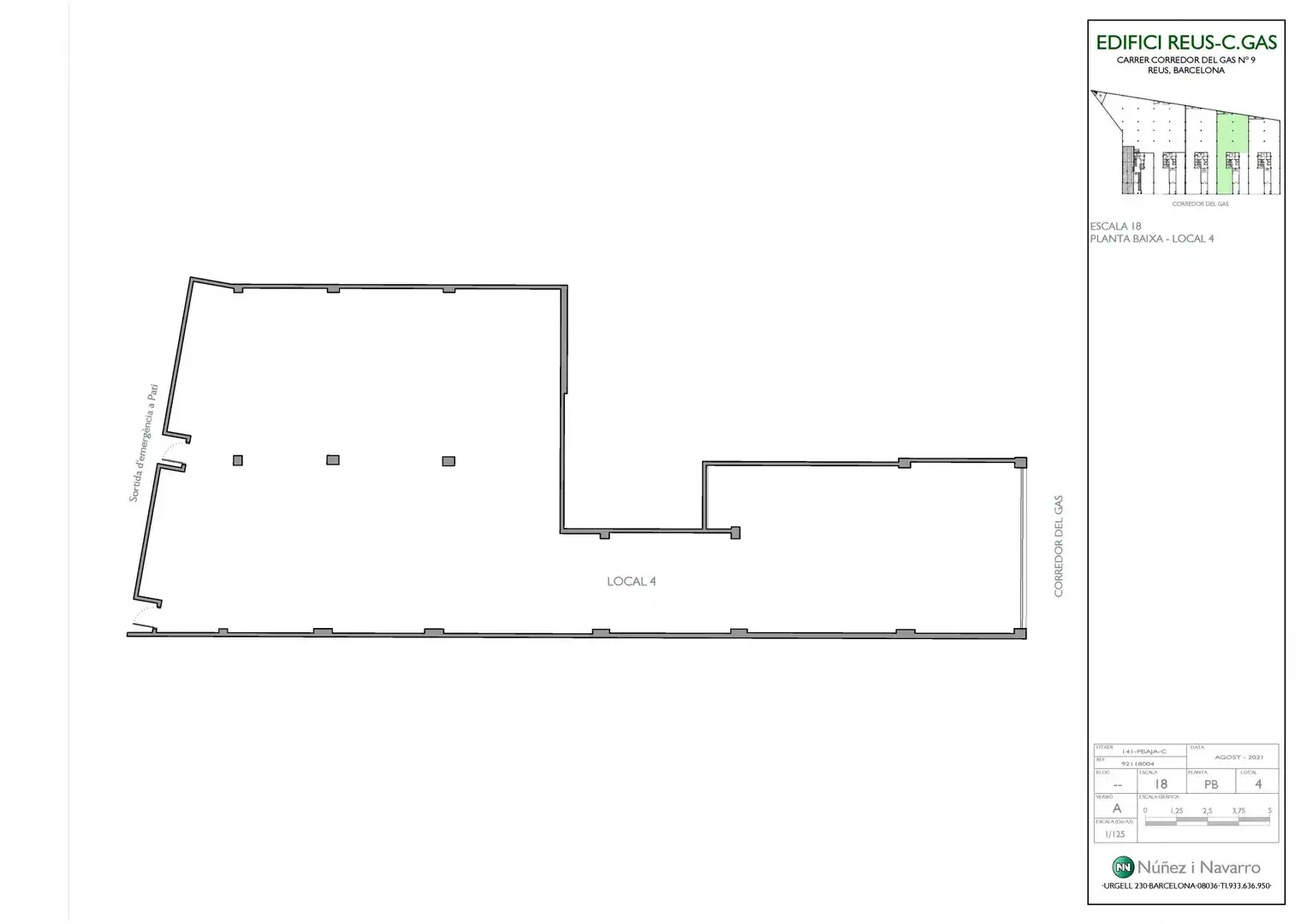 Business premises to rent in CALLE CORREDOR DEL GAS LOCAL 4 CASA 18 9 LO, imagen 11