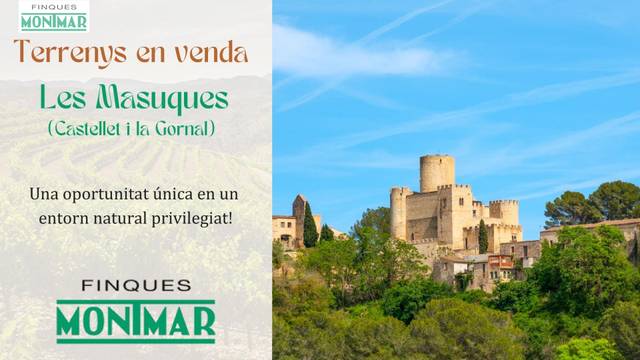 Terreno residencial en Venta en Castellet i la Gornal