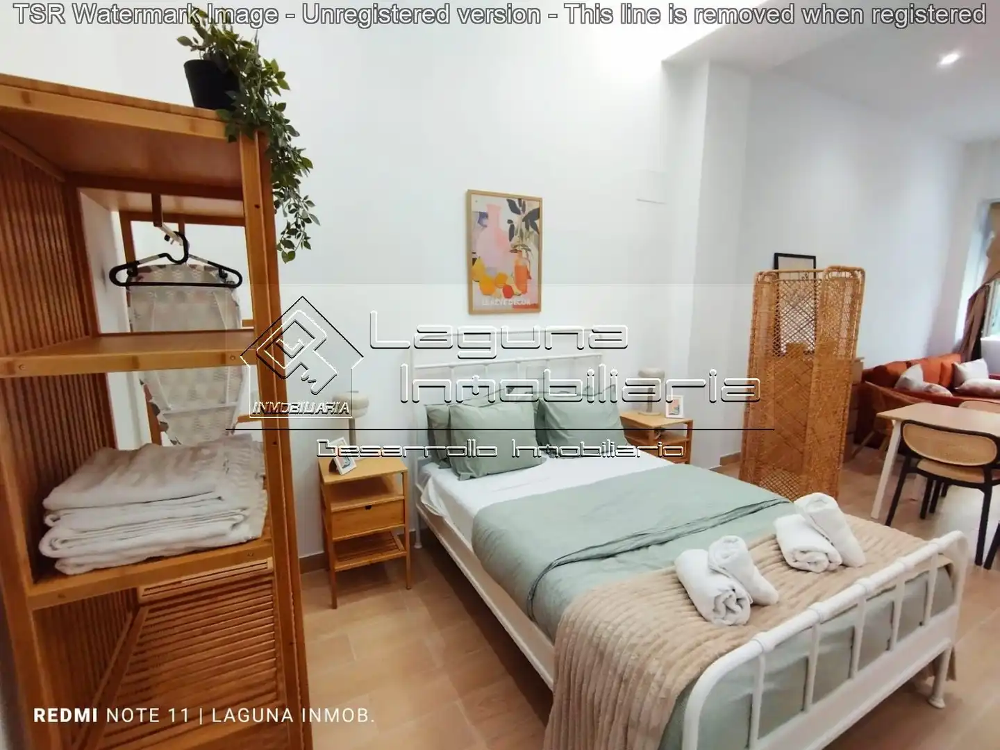 Schlafzimmer von Wohnung zur Miete in Cádiz mit Klimaanlage und Möbliert