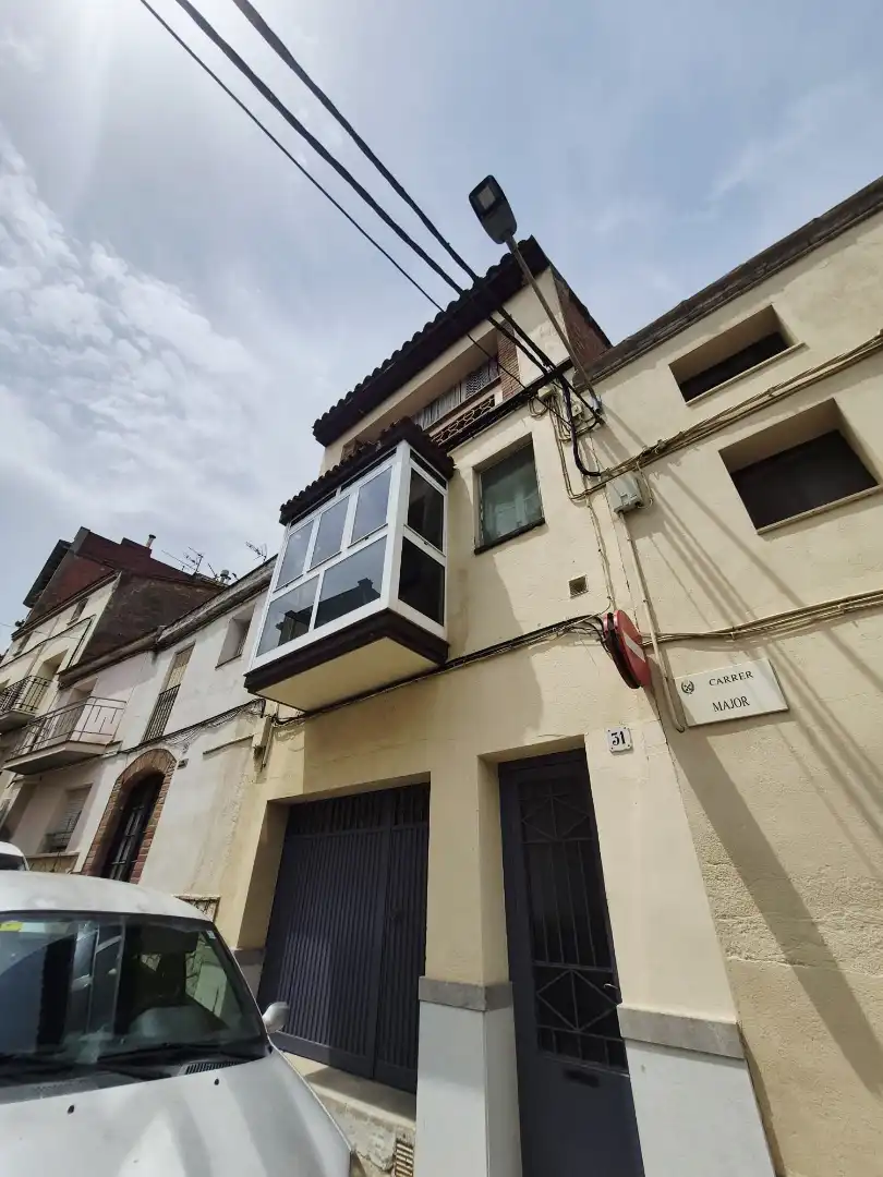 Vista exterior de Casa adosada de lloguer amb opció a compra en Els Hostalets de Pierola amb Calefacció, Terrassa i Traster