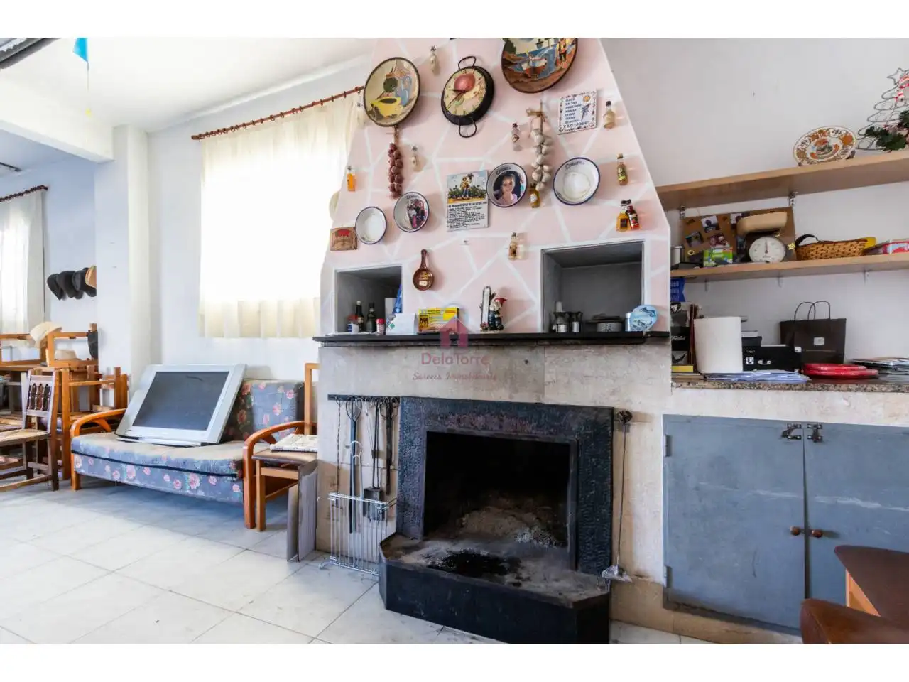 Sala de estar de Casa o chalet en venta en Terrassa con Aire acondicionado, Calefacción y Terraza