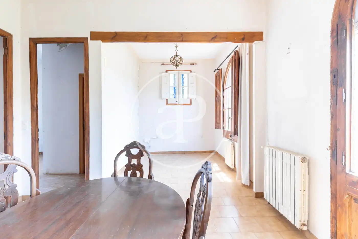 Dining room of Houses for sale in Sant Cugat del Vallès  with Heating and Private garden