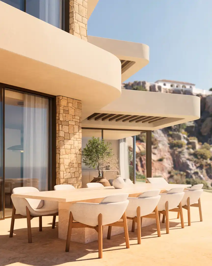 Terrassa de Casa o xalet en venda en Jávea / Xàbia amb Aire condicionat, Jardí privat i Terrassa
